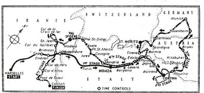 16º Rally Coupe del Alpes 1953
Recorrido del Rally
Palabras clave: Alpes;1953