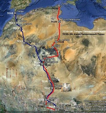 Rally Londres-Sahara-Múnich 1974
Recorrido y Etapas en Africa
Palabras clave: UDT;Londres;Sahara;Munich;1974