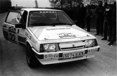 Raido Rüütel - Tàµnu Vunn
Rally Old Toomas 1988, Lada Samara@
Palabras clave: Lada;Toomas;1988