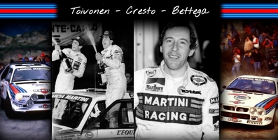 Henri Toivonen - Sergio Cresto - Attilio Bettega
"Tribut"@
