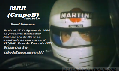 Henri Toivonen
"Tribut"
Palabras clave: Henri_Toivonen;1986;Tribut;Personajes
