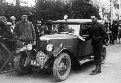 Joynson
7º Rallye Automobile de Monte-Carlo 1928. Riley. Clasificado 25º.

Del 14 al 18 de Enero.
Superficie: asfalto - nieve.

Se inscribieron 77 equipos, tomaron la salida 60, finalizaron 47.@
Palabras clave: Riley;Montecarlo;1928;Personajes