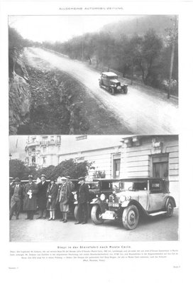 8º Rallye Automobile de Monte-Carlo 1929
Se inscribieron 90 equipos, participantes, tomaron la salida 65, finalizaron 24.
Palabras clave: Montecarlo;1929