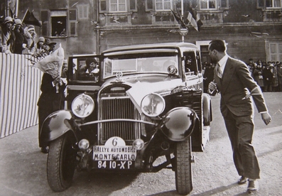 Srta. Michel Dore
9º Rallye Automobile de Monte-Carlo 1930. Chenard Walcker. Clasificada 9ª y 1ª en Copa de Damas.

Del 26 al 29 de Enero.
Superficie: asfalto - nieve.

Se inscribieron 142 equipos, tomaron la salida 115, finalizaron 88.
Palabras clave: Montecarlo;1930;Mujeres;Womens