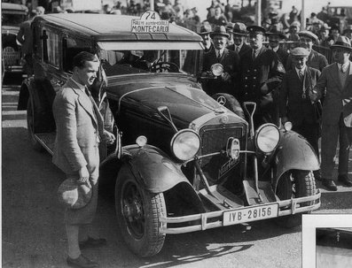 Caracciola
9º Rallye Automobile de Monte-Carlo 1930. Mercedes Benz. Clasificado 15º.

Del 26 al 29 de Enero,
Superficie: asfalto - nieve.

Se inscribieron 142 equipos, tomaron la salida 115, finalizaron 88.
Palabras clave: Montecarlo;1930;Parque_Cerrado