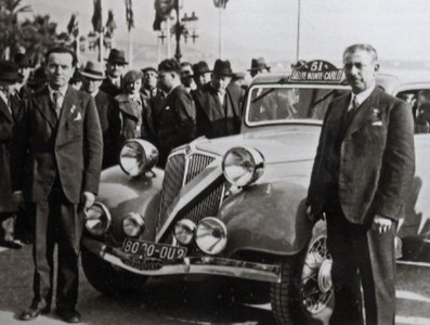 Ch. Lahaye - R. Quatresous
14º Rallye Automobile de Monte-Carlo 1935. Renault Nervasport (80000 DU2) Clasificado 1º.

Del 19 al 25 de Enero.
Superficie: asfalto - nieve.

Se inscribieron 165 equipos, tomaron la salida 149, finalizaron 103.
Palabras clave: Montecarlo;Renault;1935