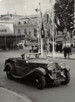 Jack Ridley - Roger Thacker
14º Rallye Automobile de Monte-Carlo 1935. Triumph Gloria Spécial (KV 6905). Clasificado 2º.

Del 19 al 25 de Enero.
Superficie: asfalto - nieve.

Se inscribieron 165 equipos, tomaron la salida 149, finalizaron 103.
Palabras clave: Montecarlo;Triumph;1935