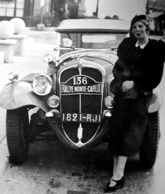 Mme Lucy Schelll - Laury Schell
14º Rallye Automobile de Monte-Carlo 1935. Delahaye 135. Clasificada 3º.

Del 19 al 25 de Enero.
Superficie: asfalto - nieve.

Se inscribieron 165 equipos, tomaron la salida 149, finalizaron 103.
Palabras clave: Montecarlo;Delahaye;1935;Mujeres;Womens