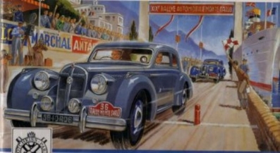 Jean Trevoux - Maurice Lesurque
19º Rallye Automobile de Monte-Carlo 1949. Hotchkiss 686 GS Riviera (5940-RQ6). Clasificado 1º.

Del 24 al 30 de Enero, Monte-Carlo.

Superficie: asfalto - nieve.

Tomaron la salida 203 equipos, finalizaron 166.@
Palabras clave: Hotchkiss;Montecarlo;1949
