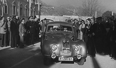 Dobry Frantisek - Zdenek Treybal
19º Rallye Automobile de Monte-Carlo 1949. Bristol 400 (P-28797). Clasificado 3º.

Del 24 al 30 de Enero, Monte-Carlo.

Superficie: asfalto - nieve.

Tomaron la salida 203 equipos, finalizaron 166.@
Palabras clave: Bristol;Montecarlo;1949