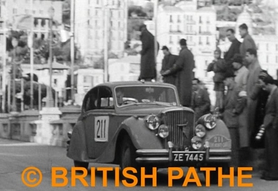 Cecil Vard - A.Young
11º Rallye Automobile de Monte-Carlo 1951. Jaguar Mk5 3.5 (ZE 7445). Clasificado 3º.

Del 22 al 29 de Enero.
Superficie: asfalto - nieve.

Se inscribieron 362 equipos, tomaron la salida 337, finalizaron 281.@
Palabras clave: Jaguar;Montecarlo;1951