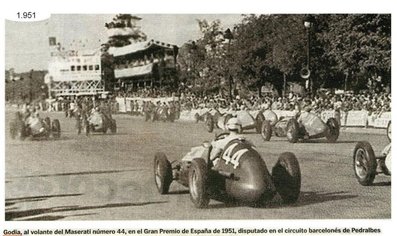 GP de España en Pedralbes 1951
Paco Godia,  Maserati 4CLT-48, 10º posicion
Para mas informacion [url=https://wp.me/p74eqQ-2k] Clic en la foto o aqui si esta azul[/url]
For more information [url=https://wp.me/p74eqQ-2k] Click on the picture or here if blue [/url]

Palabras clave: Paco_Godia;Pedrlabes;Maserati;1951