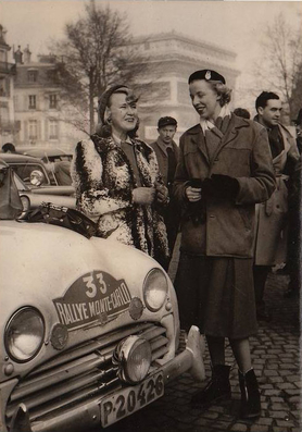 Greta Molander - Cecilia Koskull
11º Rallye Automobile de Monte-Carlo 1951. Saab 92B (P 20426). Clasificada 138º.

Del 22 al 29 de Enero.
Superficie: asfalto - nieve.

Se inscribieron 362 equipos, tomaron la salida 337, finalizaron 281.@
Palabras clave: Saab;Montecarlo;Mujeres;Womens;Personajes;1951
