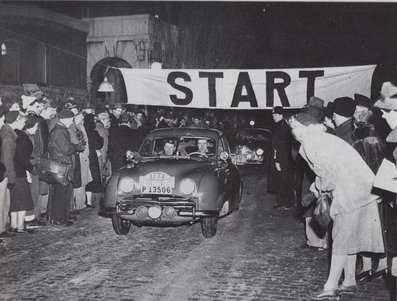 Rolf W. Mellde - K.G. Svedberg
22º Rallye Automobile de Monte-Carlo 1952. Saab 92 (P 13506). Clasificado 67º.

Del 22 al 29 de Enero.
Superficie: asfalto - nieve.

Tomaron la salida 347 equipos, finalizaron 163.@
Palabras clave: Saab;Montecarlo;1952