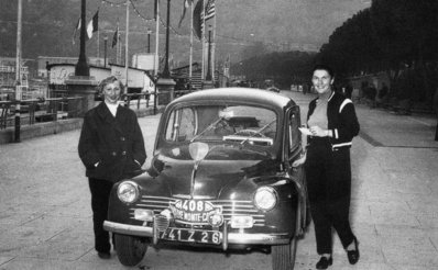 Madeleine Pochon - Lise Renaud
14º Rallye Automobile de Monte-Carlo 1954. Renault 4 CV 1063 (741 Z 26). Clasificada 7ª.
1ª en Copa de Damas.

Del 18 al 25 de Enero, Monaco.
Superficie: asfalto - nieve.

Tomaron la salida 402 equipos, finalizaron 329.@
Palabras clave: Renault;1954;Montecarlo;Personajes;Mujeres;Womens