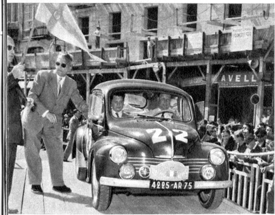 Jean Rédélé - Louis Pons
17º Rally Coupe del Alpes 1954, Renault 4CV, Clasificado 17º@
Palabras clave: Renault;Alpes;1954