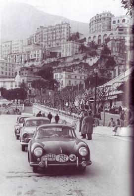 Kesavaara - Von Troil
14º Rallye Automobile de Monte-Carlo 1954. Porsche 356 Pre-A 1100 (226 Z-743). Clasificado 257º.

Del 18 al 25 de Enero, Monaco.
Superficie: asfalto - nieve.

Tomaron la salida 402 equipos, finalizaron 329.@
Palabras clave: Porsche;Montecarlo;1954