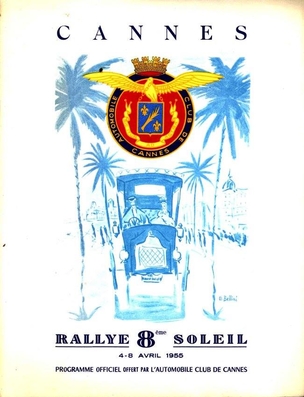 8º Rallye Soleil
4 - 8 de Abril
Palabras clave: Soleil;Programas;1955