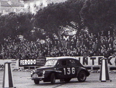 Guy Monraisse - Jacques Feret
26º Rallye Automobile Monte-Carlo 1956. Renault 4cv. Clasificado 34º.@
Palabras clave: Renault;Montecarlo;1956