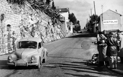 Guy Clarou - Christian Joly
26º Rallye Automobile Monte-Carlo 1956. Renault 4cv. Clasificado 52º.@
Palabras clave: Renault;Montecarlo;1956