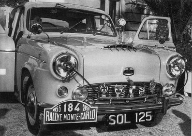 William Couper - Patrick Fillingham
16º Rallye Monte-Carlo 1956. Austin A90. Clasificado 194º.@
Palabras clave: Austin;Montecarlo;1956