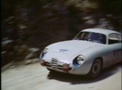 Bernard Consten - Roger de Lageneste
19º Critérium International de la Montagne - Coupe des Alpes 1958. Alfa Romeo Giulietta SZ (643 EN 14). Clasificado 1º.

Del 7 al 12 de Julio, Marseille-Brescia-Les Gets-Marseille.
Superficie: asfalto - tierra.

Tomaton la salida 55 equipos, finalizaron 25.@
Palabras clave: Alfa_Romeo;Alpes;1958