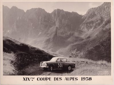 M.Handley-Page - Lola Grounds
19º Rally Coupe del Alpes 1958, Austin Healey Sprite, Clasificado 16º@
Palabras clave: Austin;Alpes;1958