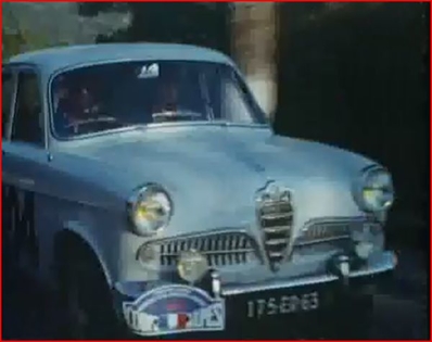 Michell Collange - Jean Estaoer
19º Critérium International de la Montagne - Coupe des Alpes 1958. Alfa Romeo Giulietta TI (175 ER 63). Abandonó.

Del 7 al 12 de Julio, Marseille-Brescia-Les Gets-Marseille.
Superficie: asfalto - tierra.

Tomaton la salida 55 equipos, finalizaron 25.@
Palabras clave: Alfa_Romeo;Alpes;1958