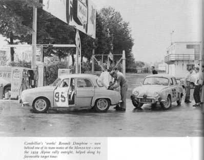 Miani-Bert y Georges Nicolas-Devaux
20º Rally Coupe des Alpes 1959, Renault Dauphine, nº 95 Miani, y detras nº 96 Georges Nicolas clasificado 26º@
Palabras clave: Renault;Alpes;1959