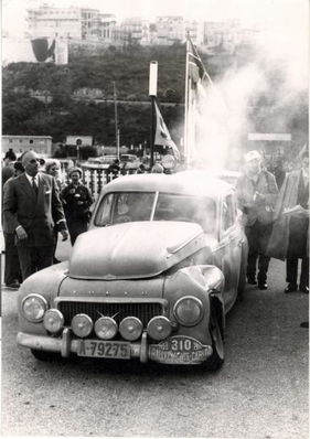 Andersen - Schjolberg
28º Rallye Automobile de Monte-Carlo 1959. Volvo PV444. Clasificado 170º.

Del 19 al 25 de Enero, Monaco.
Superficie: asfalto - nieve.

El Rally tenía un total de 3486.00 km incluyendo tramos de enlace.
Desconocemos de cuantos kilómetros cronometrados constaba la prueba.

Se inscribieron 345 equipos, tomaron la salida 322, finalizaron 186.@
Palabras clave: Montecarlo;1959;Volvo