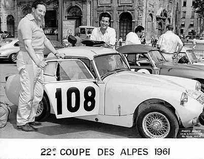 D.H. Wilson Spratt - Uri Piggot
22º Rally Coupe del Alpes 1961, Austin@
Palabras clave: Austin;Alpes;1961