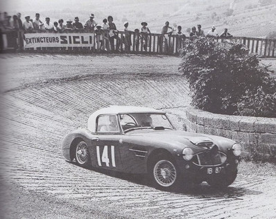 Pat Moss-Carlsson - Ann Wisdom-Riley
22º Rally Coupe del Alpes 1961, Austin Healey 3000@
Palabras clave: Austin;Alpes;1961