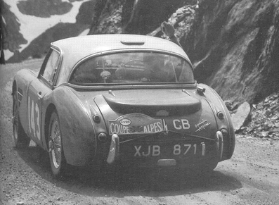 Peter Riley - Tony Ambrose 
22º Rally Coupe del Alpes 1961, Austin Healey 3000, Retirado por accidente@
Palabras clave: Austin;Alpes;1961