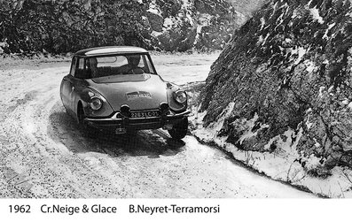 Robert Neyret - Jacques Terramorsi
Rally Neige et Glace 1962, Citröen DS19, Clasificado 1º@
Palabras clave: Robert_Neyret;Jacques_Terramorsi;Neige-et_Glace;Citroen;DS19;Nieve;1962