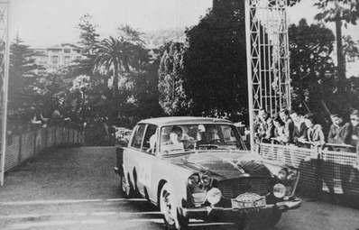 Pierre Frescobaldi - Marcella De Luca
31º Rallye Automobile de Monte-Carlo 1962. Lancia Flavia. Clasificado 9º.

Del 20 al 25 de Enero, Monte-Carlo.
Superficie: asfalto - nieve.

Tomaron la salida 313 equipos, finalizaron 247.@
Palabras clave: Lancia;Flavia;Montecarlo;1962