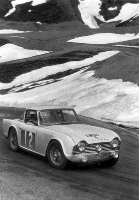 Tom Wisdom - Jeff Uren
23º Rally Coupe del Alpes 1962, Triumph TR4, Clasificado 11º@
Palabras clave: Triumph;Alpes;1962