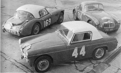 Peter Riley - Mike Hughes 
31º Rallye Automobile de Monte-Carlo 1962. 44# MG Midget (YRX 747). Clasificado 33º.

Del 20 al 25 de Enero, Monte-Carlo.
Superficie: asfalto - nieve.

Tomaron la salida 313 equipos, finalizaron 247.@
Palabras clave: MG;Midget;Montecarlo;1962