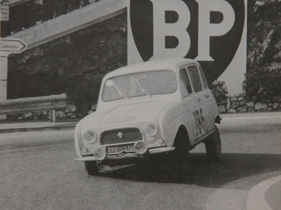 Jo Schlesser - Claude Le Leguezec
31º Rallye Automobile Monte-Carlo 1962. Renault 4L (212 LU 75). Clasificado 117º.

Del 20 al 25 de Enero, Monte-Carlo.
Superficie: asfalto - nieve.

Tomaron la salida 313 equipos, finalizaron 247.@
Palabras clave: Renault;Montecarlo;1962