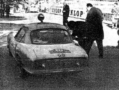 Thomas Candlish - Torben Petersen
31º Rallye Automobile de Monte-Carlo 1962. Lotus Elite. Clasificado 156º y 2º en categorí­a GT 1000-1300.

Del 20 al 25 de Enero, Monte-Carlo.
Superficie: asfalto - nieve.

Tomaron la salida 313 equipos, finalizaron 247.@
Palabras clave: Lotus;Elite;Montecarlo;1962