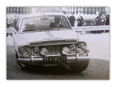 Henri Greder - Delalande
32º Rallye Automobile de Monte-Carlo 1963. Ford Zodiac (9591MG75). Clasificado 19º.

Del 20 al 24 de Enero, Monte-Carlo.
Superficie: asfalto - nieve.

Tomaron la salida 296 equipos, finalizaron 96.@
Palabras clave: Ford;Zodiac;Montecarlo;1963