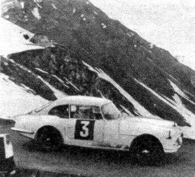 Bobby Parkes - Gerald Cooper
24º Coupe des Alpes 1963. Reliant Sabre. Clasificado 20º.

Del 20 al 25 de Junio, Marseille - Chamonix - Milan - Marseille.
Superficie: asfalto.

Tomaron la salida 79 equipos, finalizaron 24.@
Palabras clave: Reliant;Alpes;1963