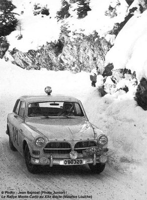 Sylvia Österberg - Inga Edenring
32º Rallye Automobile de Monte-Carlo 1963. Volvo 122. Clasificada 20ª y 2ª en Copa de Damas.

Del 20 al 24 de Enero, Monte-Carlo.
Superficie: asfalto - nieve.

Tomaron la salida 296 equipos, finalizaron 96.@
Palabras clave: Sylvia_Osterberg;Volvo;Montecarlo;1963