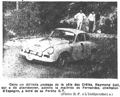 Juan Fernandez - Cosaco Ribo
4º Rally 2 Cataluñas 1963. Porsche GS GT. Clasificado 24º @
Palabras clave: Porsche;Catalunya;1963