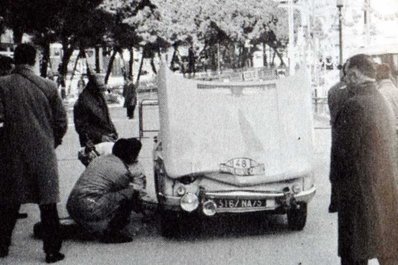 Henri 'Ido' Marang - Diran Manoukian
32º Rallye Automobile de Monte-Carlo 1963. Renault 8. Clasificado 51º.

Del 20 al 24 de Enero, Monte-Carlo.
Superficie: asfalto - nieve.

Tomaron la salida 296 equipos, finalizaron 96.@
Palabras clave: Renault;Montecarlo;1963