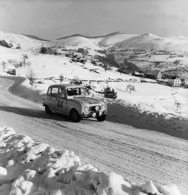 Robert Manzon - Hubert Melot
32º Rallye Automobile de Monte-Carlo 1963. Renault 4L. Clasificado 68º.

Del 20 al 24 de Enero, Monte-Carlo.
Superficie: asfalto - nieve.

Tomaron la salida 296 equipos, finalizaron 96.@
Palabras clave: Renault;Montecarlo;1963;nieve