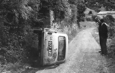 John Sprinzel - Willy Cave
24º Coupe des Alpes 1963. Mini Cooper (977 ARX). Abandonó por accidente.

Del 20 al 25 de Junio, Marseille - Chamonix - Milan - Marseille.
Superficie: asfalto.

Tomaron la salida 79 equipos, finalizaron 24.@
Palabras clave: Mini;Alpes;1963