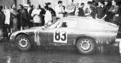 Jean Rolland - Gabriel Augius
25º Coupe des Alpes 1964. Alfa Romeo Giulia TZ (2945 QD 75). Clasificado 1º.

Del 22 al 27 de Junio, Marseille - Grenoble - Monte-Carlo.
Superficie: asfalto.

La prueba constaba 10 tramos cronometrados.
Incluyendo tramos de enlace y cronometrados tenía un total de 3412.00 km.

Tomaron la salida 73 Equipos, finalizaron 25.@
Palabras clave: Alfa_Romeo;Alpes;1964