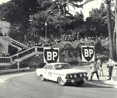 Bo Ljungfeldt - Fergus Sager
33º Rallye Automobile de Monte-Carlo 1964. Ford Falcon Futura Sprint (ZE 1047). Clasificado 2º.

Del 18 al 21 de Enero, Monte Carlo.
Superficie: asfalto - nieve.

Se inscribieron 306 equipos, tomaron la salida 299, finalizaron 163.@
Palabras clave: Ford;Falcon;Futura;Sprint;Montecarlo;1964