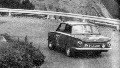 Victor (Vic) Elford	 - David Stone
25º Coupe des Alpes 1964. Ford Cortina GT (893 DOO). Clasificado 5º.

Del 22 al 27 de Junio, Marseille - Grenoble - Monte-Carlo.
Superficie: asfalto.

La prueba constaba 10 tramos cronometrados.
Incluyendo tramos de enlace y cronometrados tenía un total de 3412.00 km.

Tomaron la salida 73 Equipos, finalizaron 25.@
Palabras clave: Ford;Alpes;1964