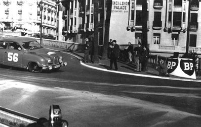 Pat Moss-Carlsson - Ursula Wirth
33º Rallye Automobile de Monte-Carlo 1964. Saab 96 Sport (P 44302). Clasificada 5ª y 1ª en Copa de Damas.

Del 18 al 21 de Enero, Monte Carlo.
Superficie: asfalto - nieve.

Se inscribieron 306 equipos, tomaron la salida 299, finalizaron 163.@
Palabras clave: Pat_Moss-Carlsson;Saab;Montecarlo;1964;Mujeres;Womens;Monaco